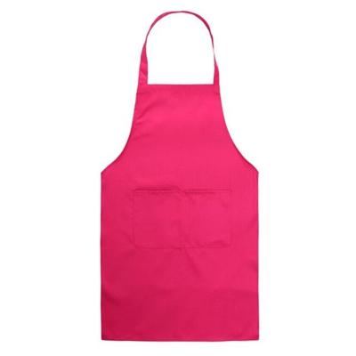 2st keuken chef schorten koken bakken schort met zakken (Rose Red)