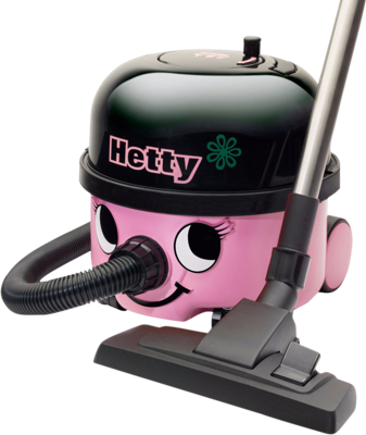 Numatic Hetty Eco HET-180 Stofzuiger met zak Roze Numatic Hetty Eco HET-180 Stofzuiger met zak Roze