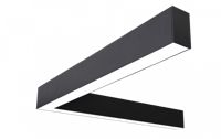Lineal S hoek zwart 3000K DALI 18W - thumbnail