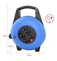 Verlenging Silver Electronics Furling Blauw 3500W - Maat: 10 m - thumbnail