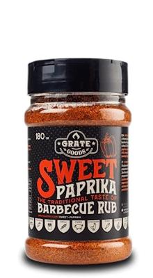Grate goods Sweet paprika premium bbq rub strooibus 180 gram