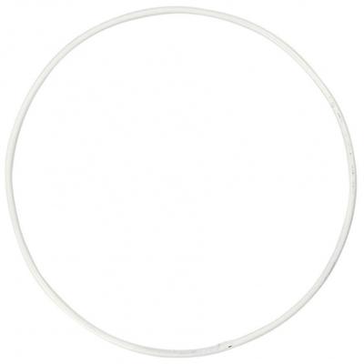 Creativ Company Metalen draadring, d 15 cm, dikte 2 mm, wit, 10 stuk/ 1 doos