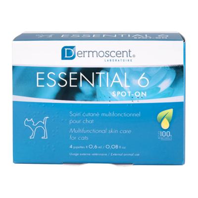 Dermoscent Essential 6 Spot-On voor de kat 4 pipetten