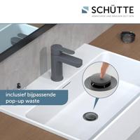 Schutte ELEPHANT Wastafelkraan | Mat Antraciet - 34214 - thumbnail