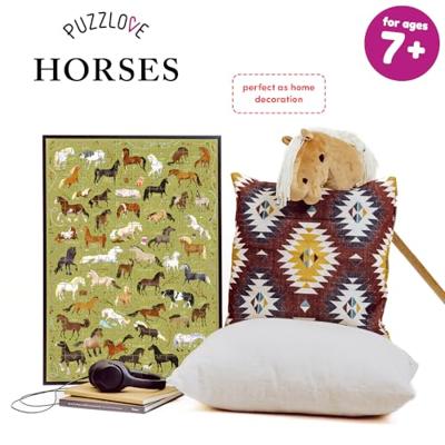 Banana Panda - puzzlove paarden - 200st.