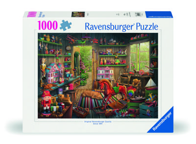 Ravensburger puzzel nostalgisch speelgoed - 1000 stukjes