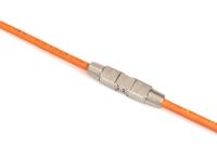 Digitus RJ45-koppeling Netwerk Adapter CAT 6a (losse kabel CAT 7), CAT 6A, CAT 6 [1x LSA - 1x LSA] Zilver - thumbnail