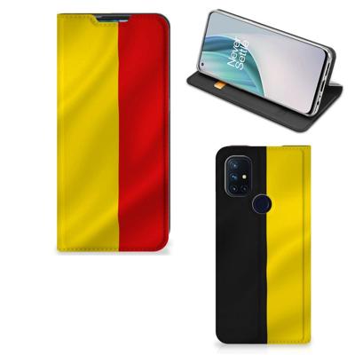OnePlus Nord N10 5G | Standcase | Belgische Vlag OnePlus Nord N10 5G | Standcase | Belgische Vlag