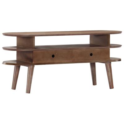 Tv-meubel 110x35x50 cm massief acaciahout Tv-meubel 110x35x50 cm massief acaciahout