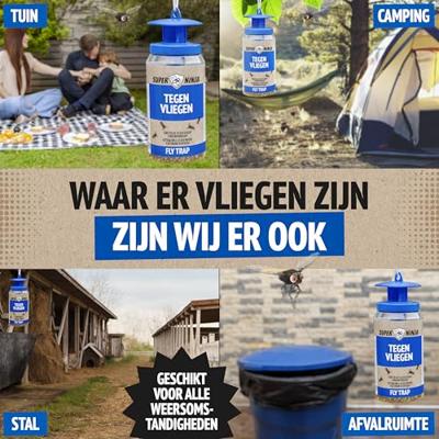 Super Ninja Hervulbare Vliegenval