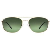 Polar zonnebril Aviator 673 gepolariseerd Cat. 4 groen/goud - thumbnail