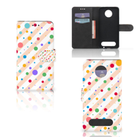 Motorola Moto Z2 Force Telefoon Hoesje Dots - thumbnail