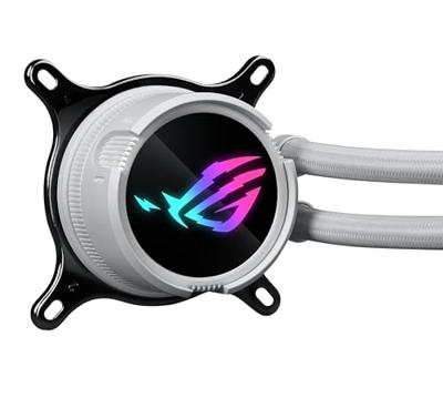 ASUS ROG Strix LC III 240 ARGB White Edition Processor Kit voor vloeistofkoeling 12 cm Wit