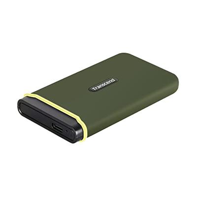 Transcend ESD380C 1 TB Externe SSD harde schijf USB-C, USB-A Groen TS1TESD380C