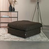 Zuiver Hocker 'Sense' kleur Espresso - thumbnail