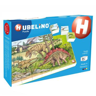 Hubelino blokpuzzel dinosaurus wereld - 35st. Hubelino blokpuzzel dinosaurus wereld - 35st.