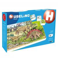 Hubelino blokpuzzel dinosaurus wereld - 35st. - thumbnail