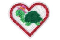 Hama Strijkkralen Grondplaat Hart Groot - thumbnail