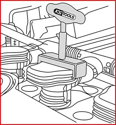 KS Tools 5007570 Poelietrekker voor ontstekingsspoel