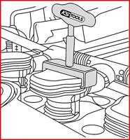 KS Tools 5007570 Poelietrekker voor ontstekingsspoel - thumbnail