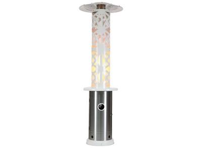 BlooBoost Terrasverwarmer - Decoratief - Gas - Regelbaar - 11.000W - Wit