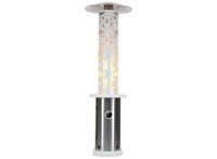 BlooBoost Terrasverwarmer - Decoratief - Gas - Regelbaar - 11.000W - Wit - thumbnail
