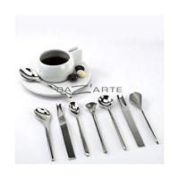 Alessi Koffielepels Il Caffe - MSPOONSET - 8 Stuks - door David Chipperfield - thumbnail