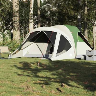 VidaXL Tunneltent 6-persoons waterdicht groen VidaXL Tunneltent 6-persoons waterdicht groen