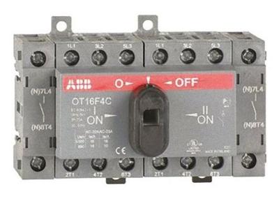 Zwart 4-polig 16 A ABB 1SCA104831R1001 Zwart 4-polig 16 A ABB 1SCA104831R1001
