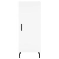 Dressoir 34,5x34x90 cm bewerkt hout wit - thumbnail