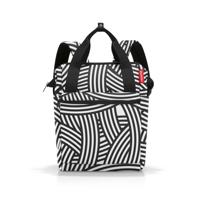 Reisenthel allrounder R rugzak Polyester Zwart, Wit - thumbnail