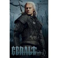 Poster The Witcher - Geralt of Rivia 61x91,5cm - thumbnail