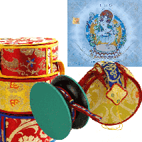 Cho Trommel (L) + gratis CD - The ocean of Chod practice - thumbnail