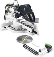 Festool afkort-trekzaag kapex ks 120 reb | zaagdiepte 120 mm | dubbele geleidekolom - 575302 - thumbnail