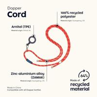 Dopper Cord Onderdeel Silver Red 45-95cm - thumbnail