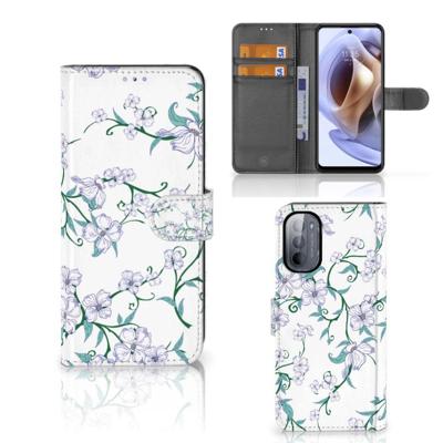 Motorola Moto G31 | G41 Uniek Hoesje Blossom White Motorola Moto G31 | G41 Uniek Hoesje Blossom White