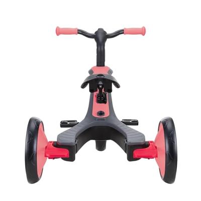 GLOBBER 4 in 1 Evolutionaire driewieler rozen