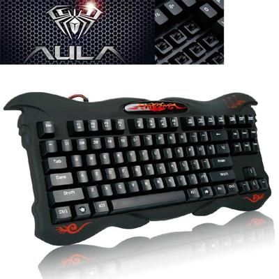 AULA Evil Spirit Mad Scorpion Serie bedrade mechanisch USB Gaming Toetsenbord met verlichting