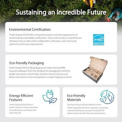 Asus ProArt PA32UCX-R LED-monitor Energielabel G (A - G) 81.3 cm (32 inch) 3840 x 2160 Pixel 16:9 5 ms USB-C, HDMI, DisplayPort, USB-A, SDI, Asus ProArt PA32UCX-R LED-monitor Energielabel G (A - G) 81.3 cm (32 inch) 3840 x 2160 Pixel 16:9 5 ms USB-C, HDMI, DisplayPort, USB-A, SDI,