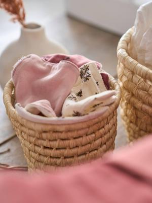 Set van 10 washandjes set roze