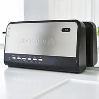 FoodSaver FFS005X vacuum sealer 0,5 mbar Zwart, Roestvrijstaal - thumbnail