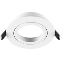 SLV InbouwringNew Tria 95 rond wit - zonder fitting - 1007443 - thumbnail