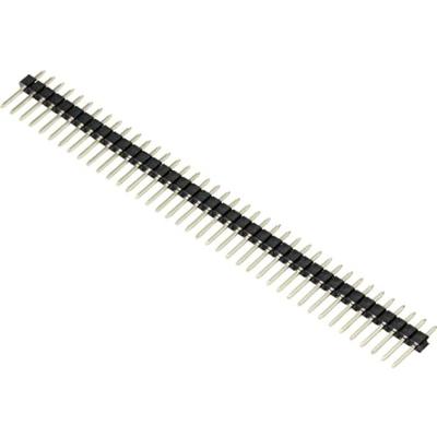 TRU COMPONENTS TC-9556692 Male header (standaard) Aantal rijen: 1 Aantal polen per rij: 40 1 stuk(s)