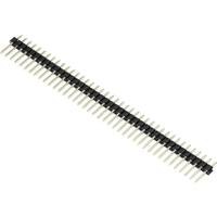 TRU COMPONENTS TC-9556692 Male header (standaard) Aantal rijen: 1 Aantal polen per rij: 40 1 stuk(s) - thumbnail