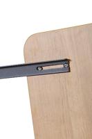 Rocada Flipchart NAT0616 (b x h) 670 mm x 2000 mm Hout, Eiken, Wit (RAL 9003) Afwisbaar, Beschrijfbaar, Magneetband, Incl. opbergbakje, Incl. papierhouder - thumbnail