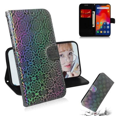 Voor Xiaomi Redmi Note 6/6 Pro effen kleur kleurrijke magnetische Buckle horizontale Flip PU lederen draagtas met houder & kaartsleuven & portemonnee