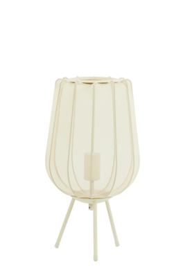 Light & Living Tafellamp 'Plumeria' 45cm hoog, kleur Zand