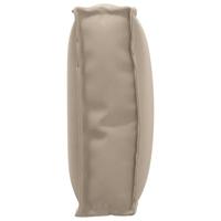 VidaXL Kussen taupe 60 x 40 x 12 cm oxford stof - thumbnail