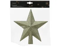 Decoris Piek Kunststof Rosemarijn met glitters 4.2x19x19cm - thumbnail