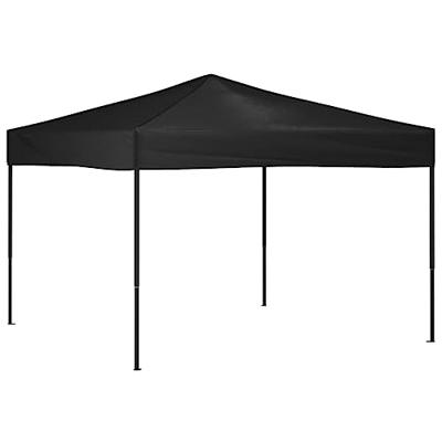 VidaXL Partytent inklapbaar 3x3 m zwart